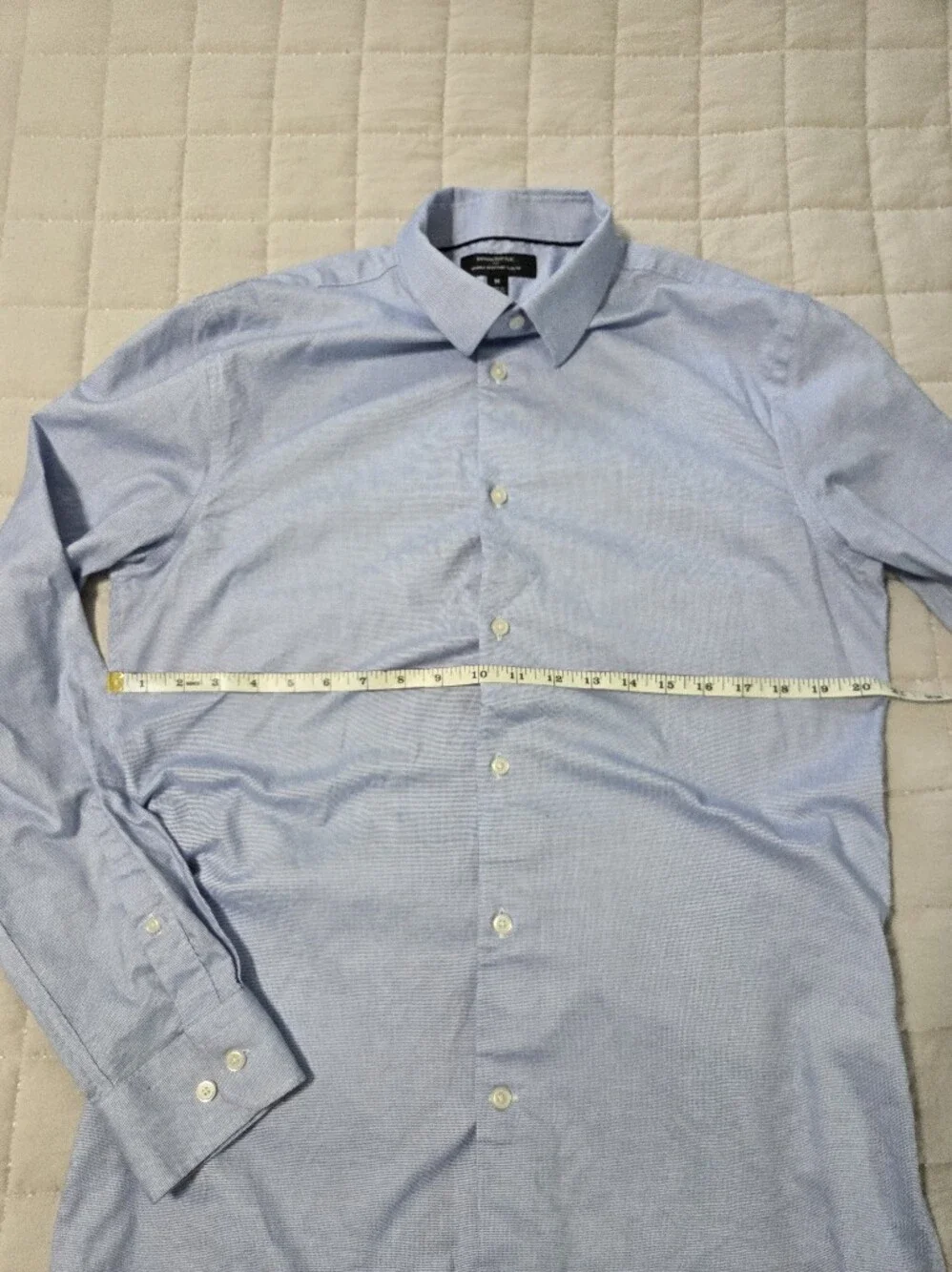 Banana Republic Pale Blue Men's Button-Down Dress Shirt